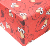 Premium Knit Fitted Crib Sheet - Elmo
