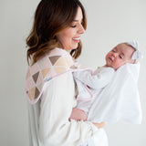 Premium Burp Cloths - Blush