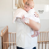 Premium Burp Cloths - Blush