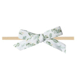 Ribbon Baby Bow - Fern