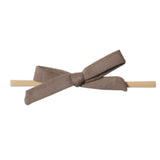 Ribbon Baby Bow - Gobi