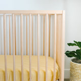 Premium Knit Fitted Crib Sheet - Marigold
