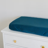 Premium Knit Diaper Changing Pad Cover - Steel