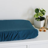 Premium Knit Diaper Changing Pad Cover - Steel