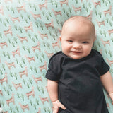 Premium Knit Fitted Crib Sheet - Cusco