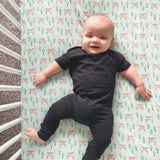 Premium Knit Fitted Crib Sheet - Cusco