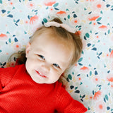 Premium Knit Fitted Crib Sheet - Leilani