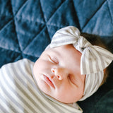 Knit Headband Bow - Everest