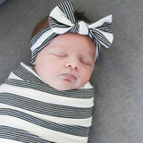 Knit Headband Bow - Tribe