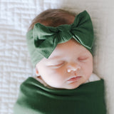 Knit Headband Bow - Alder