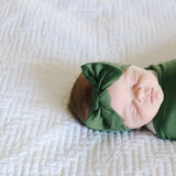 Knit Headband Bow - Alder