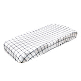 Premium Knit Diaper Changing Pad Cover - Ledger