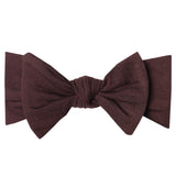 Knit Headband Bow - Moose