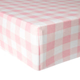 Premium Knit Fitted Crib Sheet - London