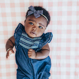 Premium Knit Fitted Crib Sheet - London