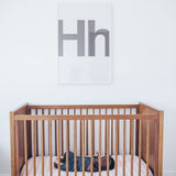 Premium Knit Fitted Crib Sheet - London