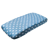 Premium Knit Diaper Changing Pad Cover - Quarterback
