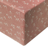 Premium Knit Fitted Crib Sheet - Rocky
