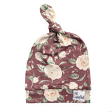 Top Knot Hat - Scarlet