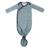 Newborn Knotted Gown - Starlight