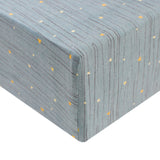 Premium Knit Fitted Crib Sheet - Starlight