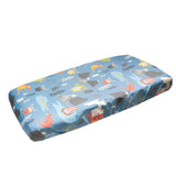 Premium Knit Diaper Changing Pad Cover - Viking
