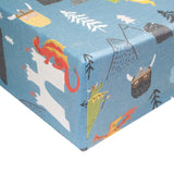 Premium Knit Fitted Crib Sheet - Viking