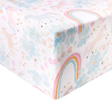Premium Knit Fitted Crib Sheet - Whimsy