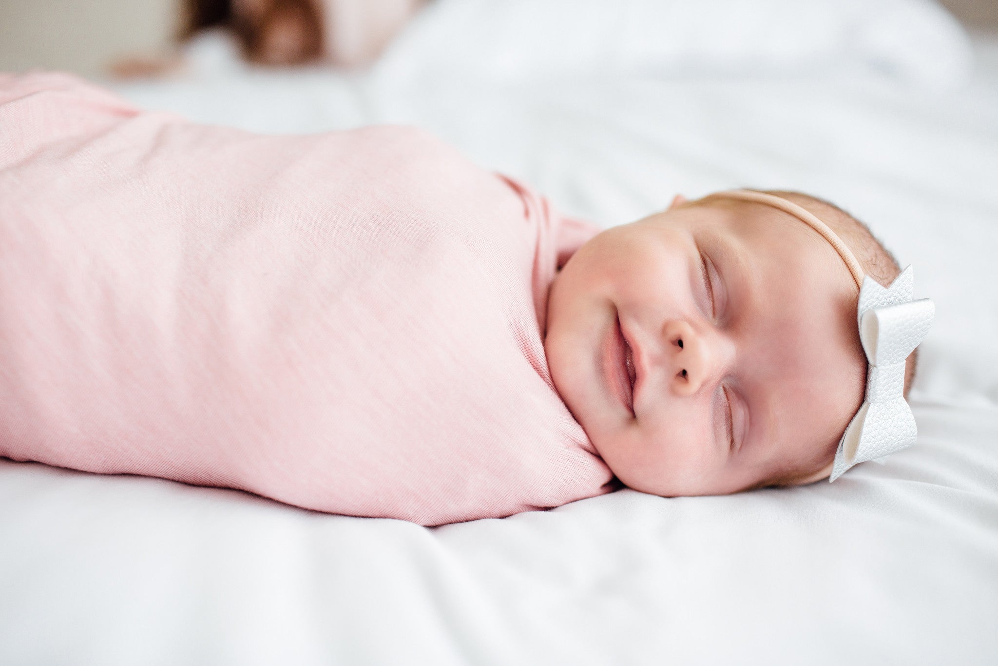 Knit Swaddle Blanket - Darling Single - Copper Pearl - 6