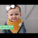 Classic Nylon Bow - Blush