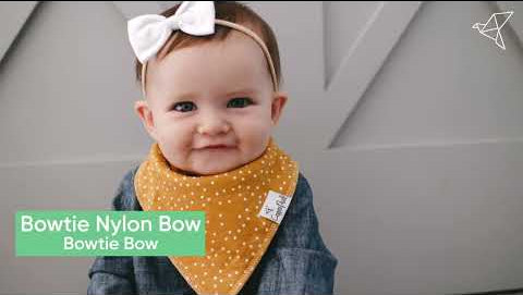 Bowtie Nylon Bow - Autumn