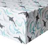 Premium Knit Fitted Crib Sheet - Kai