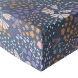 Premium Knit Fitted Crib Sheet - Meadow