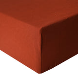 Premium Knit Fitted Crib Sheet - Rust