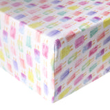 Premium Knit Fitted Crib Sheet - Summer